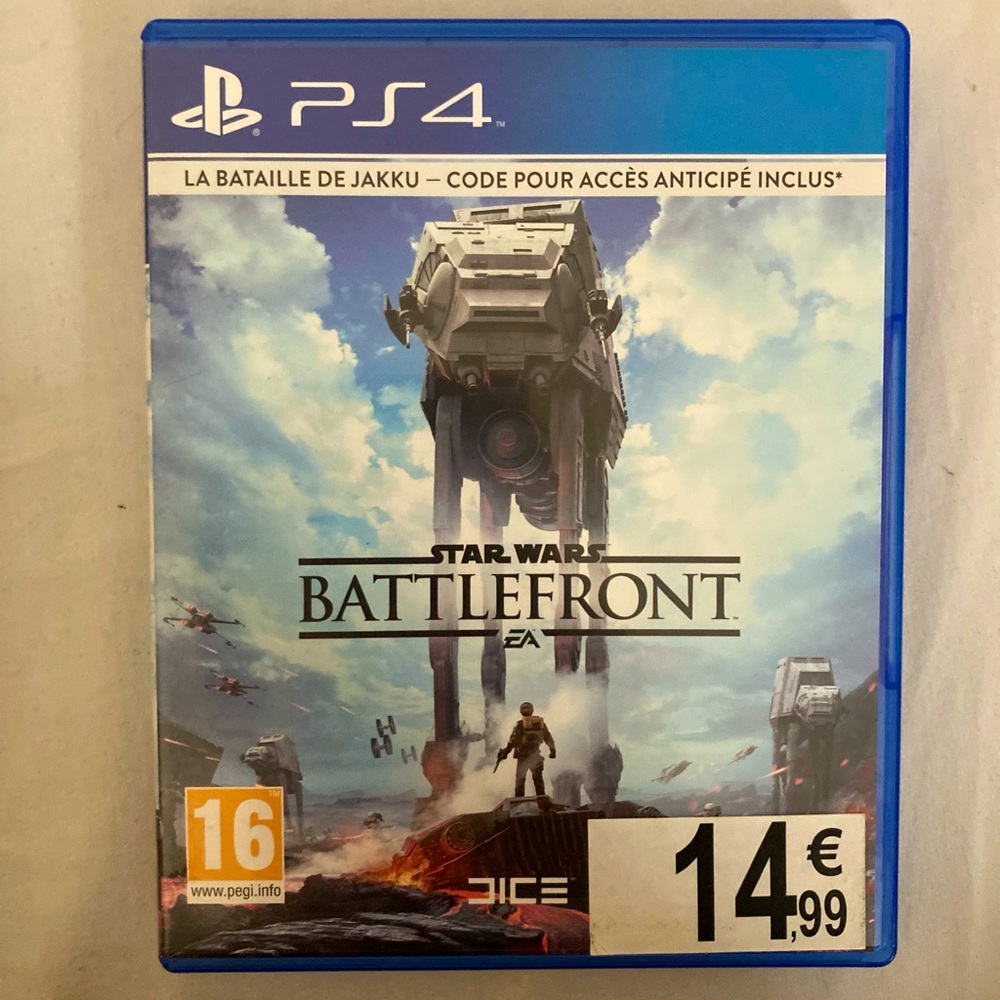 Star Wars Battlefront - ps4 game - barely used